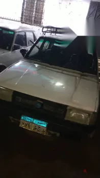 فيات شاهين 2001 أبيض مستعملة للبيع