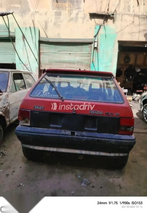 سيات ابيزا 1992 أحمر مستعملة للبيع - 4