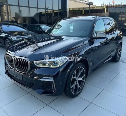 بي ام دبليو X5 2020 أزرق غامق مستعملة للبيع - 3