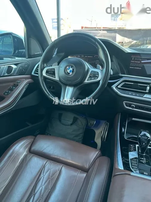 بي ام دبليو X5 2020 أزرق غامق مستعملة للبيع - 7
