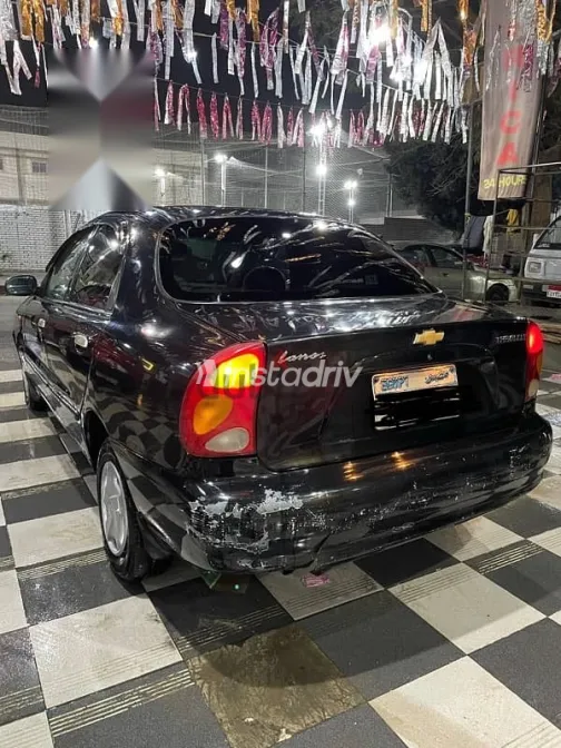 شيفروليه لانوس 2013 أسود مستعملة للبيع - 1