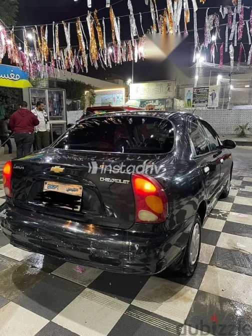 شيفروليه لانوس 2013 أسود مستعملة للبيع - 3