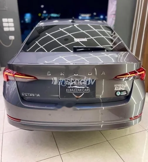 سكودا اوكتافيا 2024 رمادي مستعملة للبيع - 3