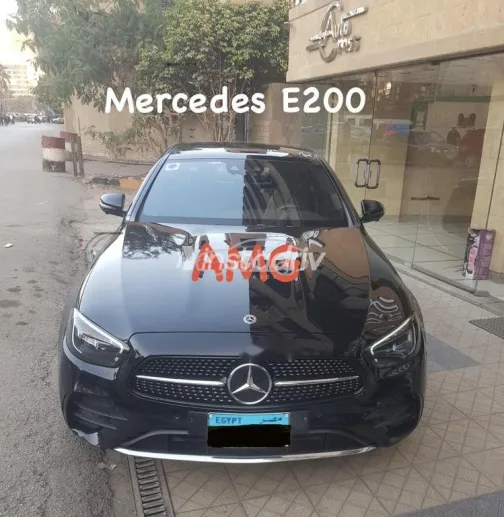 Mercedes E 200 AMG 2022 Black Used for Sale - 1