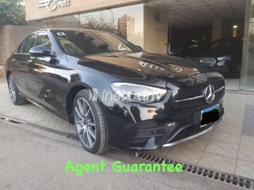 Mercedes E 200 AMG 2022 Black Used for Sale - 2