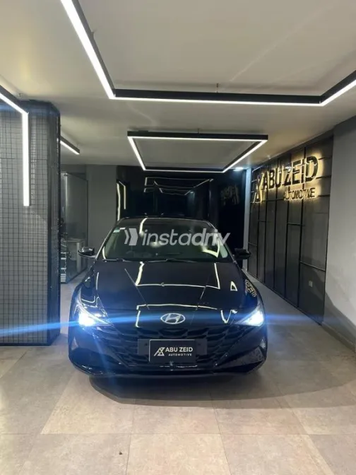 Hyundai Elantra 2021 Black Used for Sale - 3