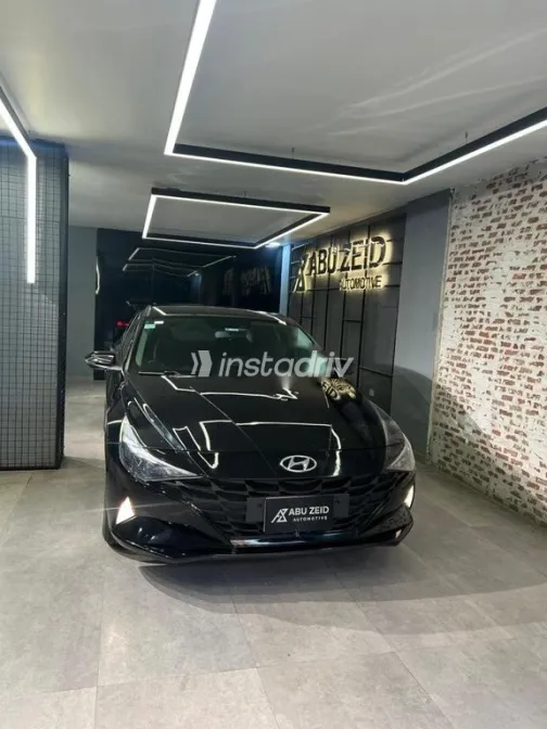 Hyundai Elantra 2021 Black Used for Sale - 4
