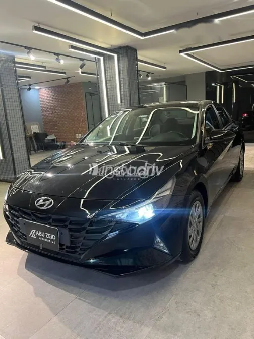 Hyundai Elantra 2021 Black Used for Sale - 5