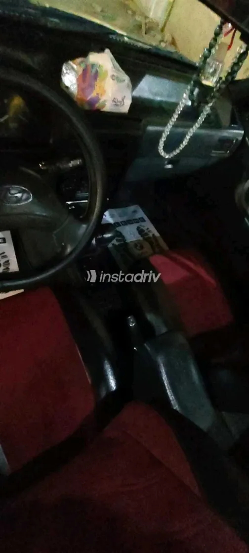 هيونداي اكسنت 1996 أبيض مستعملة للبيع - 6