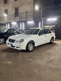 مرسيدس E 240 2003 أبيض مستعملة للبيع