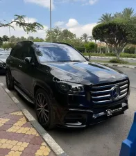 مرسيدس GLS 2025 أسود مستعملة للبيع