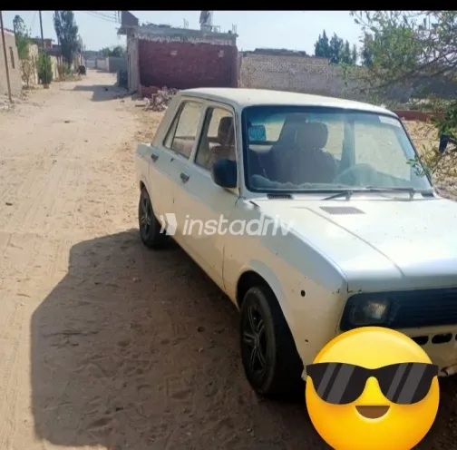 فيات 128 1988 أبيض مستعملة للبيع - 1