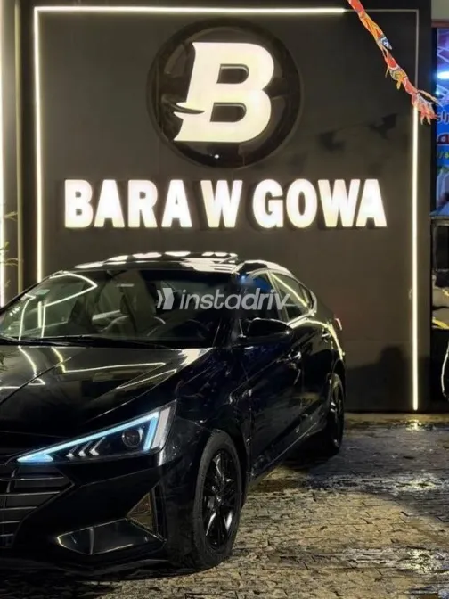 هيونداي إلنترا 2020 أسود مستعملة للبيع - 5