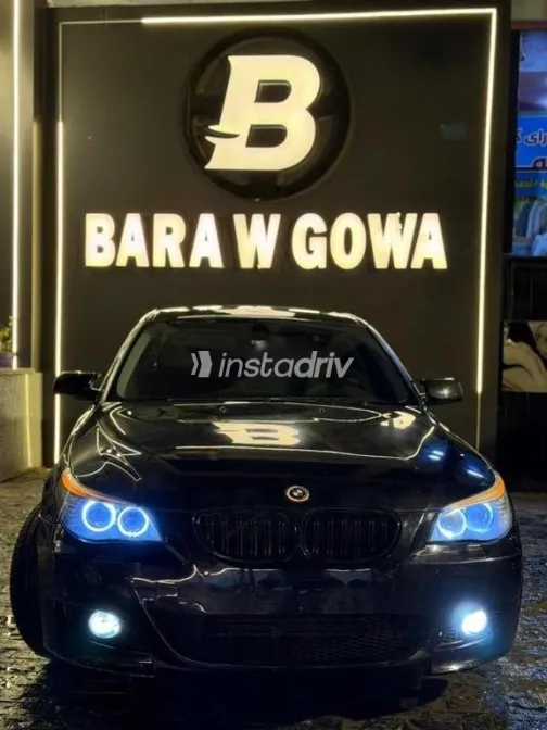 بي ام دبليو 525 2008 أسود مستعملة للبيع - 1