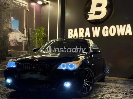 بي ام دبليو 525 2008 أسود مستعملة للبيع - 2