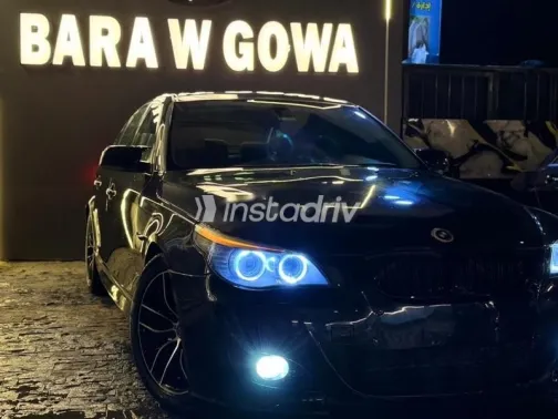 بي ام دبليو 525 2008 أسود مستعملة للبيع - 3