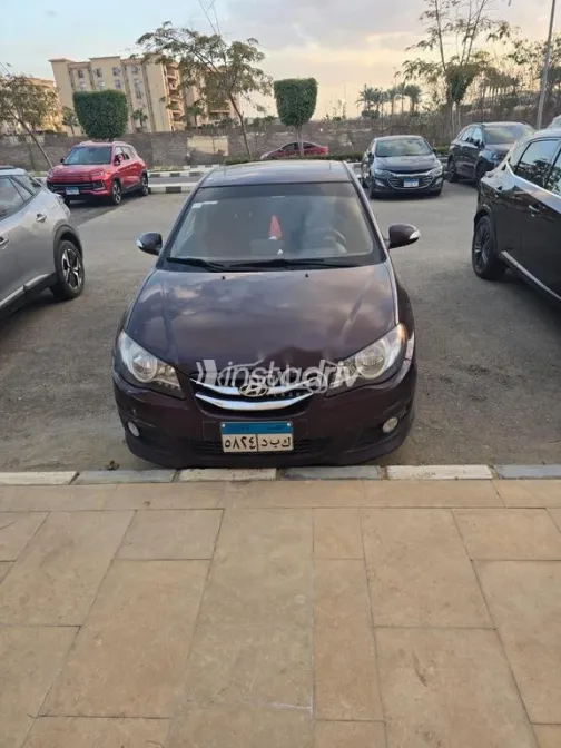 هيونداي إلنترا اتش دى 2021 أبيض مستعملة للبيع - 1