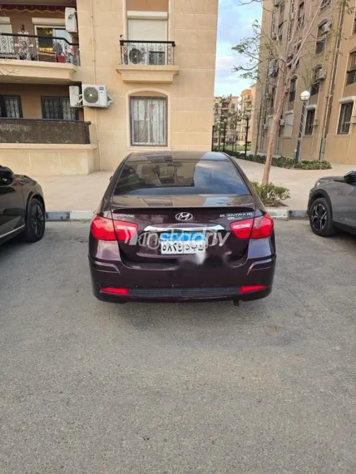 هيونداي إلنترا اتش دى 2021 أبيض مستعملة للبيع - 3