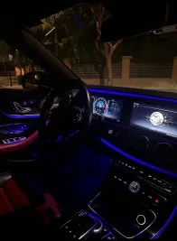 مرسيدس E 300 2018 أبيض مستعملة للبيع