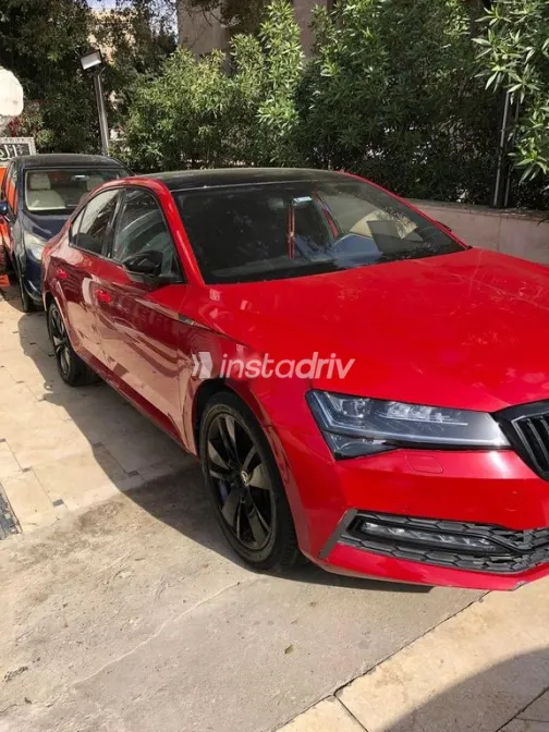 Skoda Superb 2021 Red Used for Sale - 2