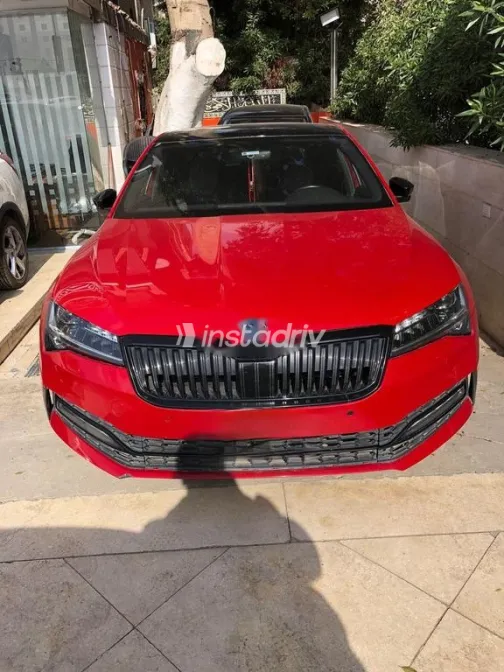 Skoda Superb 2021 Red Used for Sale - 3