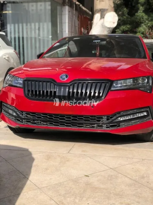 Skoda Superb 2021 Red Used for Sale - 4