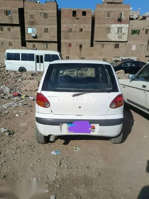 دايو ماتيز 2002 أبيض مستعملة للبيع - 1