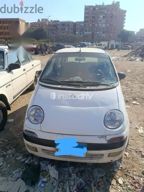 دايو ماتيز 2002 أبيض مستعملة للبيع - 2