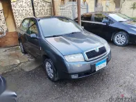 سكودا فابيا 2004 رمادي مستعملة للبيع