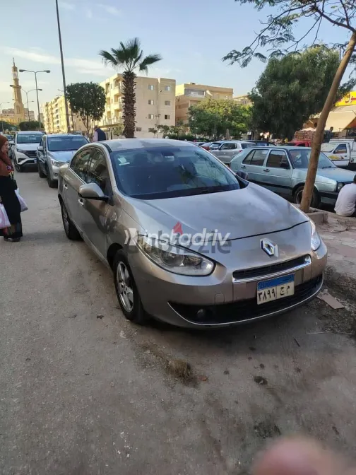 رينو فلوانس 2012 رمادي مستعملة للبيع - 4