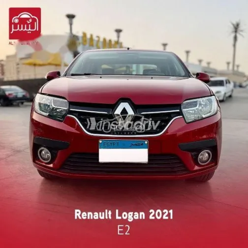 Renault Logan 2021 Dark Red Used for Sale - 1