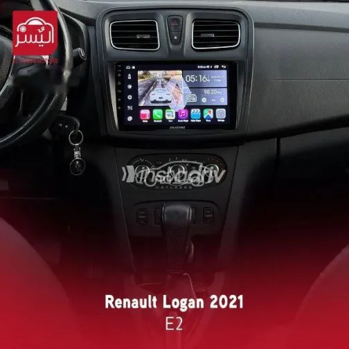 Renault Logan 2021 Dark Red Used for Sale - 4