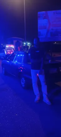 هيونداي اكسيل 1993 أبيض مستعملة للبيع