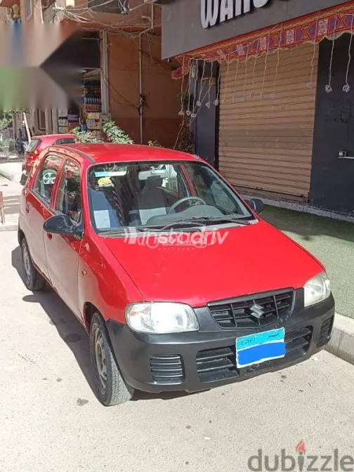 سوزوكى التو 2008 أحمر مستعملة للبيع - 4