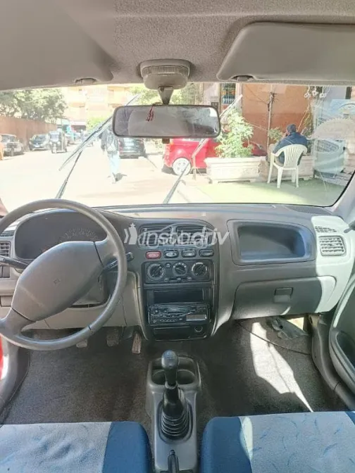 سوزوكى التو 2008 أحمر مستعملة للبيع - 8