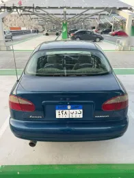 دايو لانوس 1999 أزرق غامق مستعملة للبيع