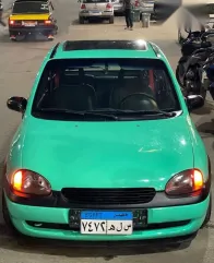 اوبل كورسا 1994 أخضر مستعملة للبيع