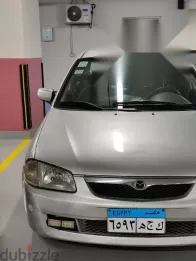 مازدا فاميليا 2000 رمادي مستعملة للبيع