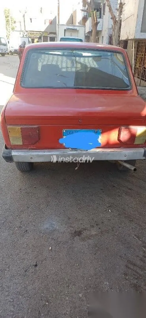 فيات 128 1987 أحمر مستعملة للبيع - 4