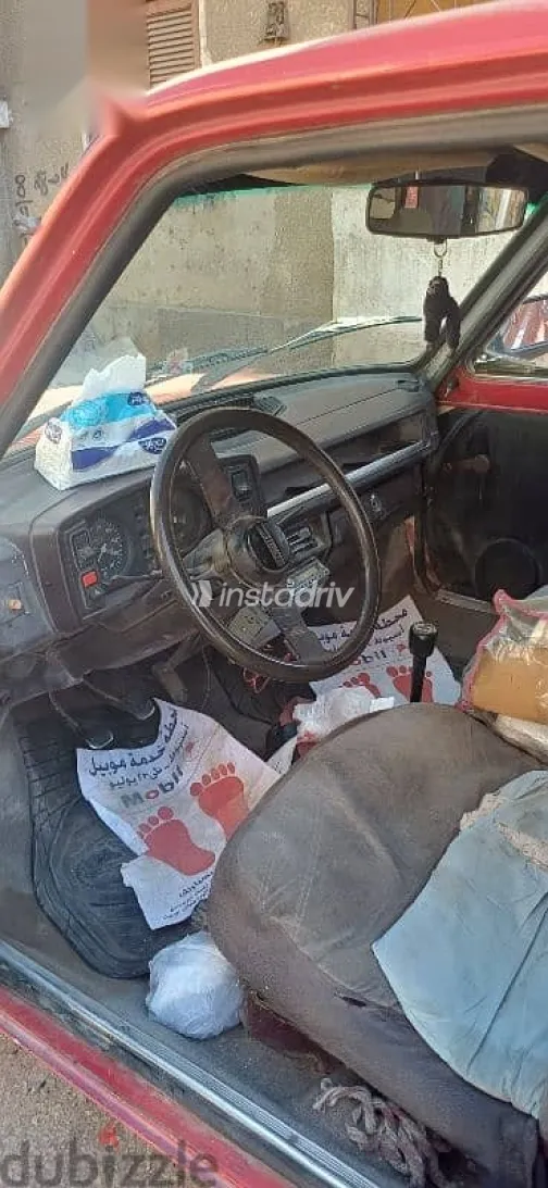 فيات 128 1987 أحمر مستعملة للبيع - 6