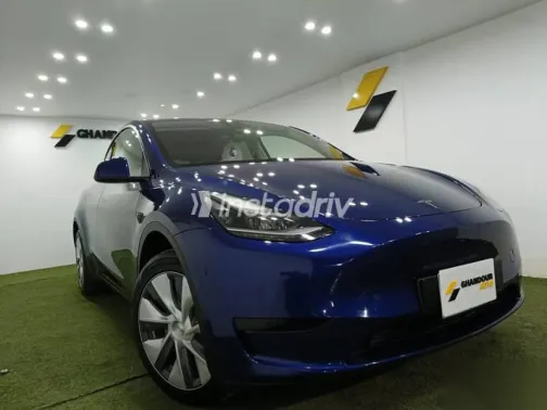 تسلا موديل 3 2024 أزرق غامق مستعملة للبيع - 1