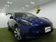 تسلا موديل 3 2024 أزرق غامق مستعملة للبيع