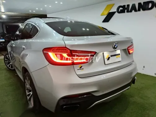 بي ام دبليو X6 2016 فضي مستعملة للبيع - 6