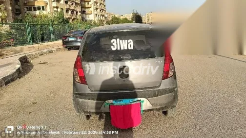 هيونداي I10 2010 فضي مستعملة للبيع - 4