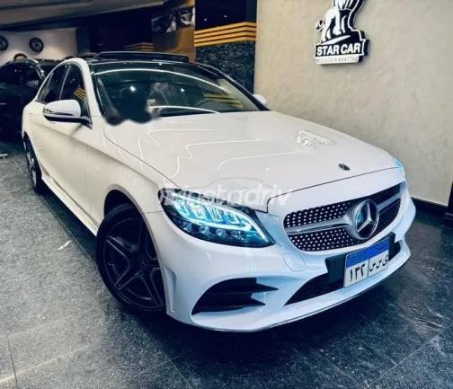 مرسيدس C 180 2019 أبيض مستعملة للبيع - 5