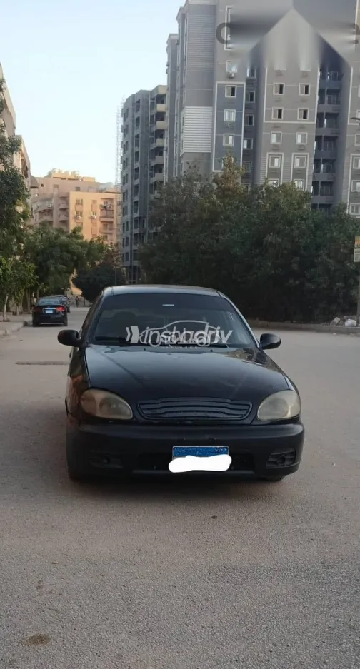 شيفروليه لانوس 2012 أسود مستعملة للبيع - 2