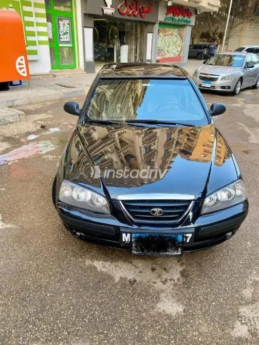 هيونداي افانتي 2004 أسود مستعملة للبيع - 5