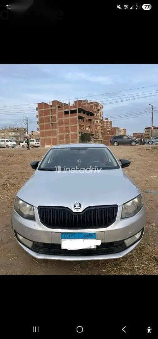 سكودا اوكتافيا 2014 فضي مستعملة للبيع - 7