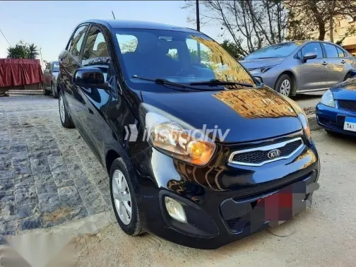 كيا بيكانتو 2014 أسود مستعملة للبيع - 1