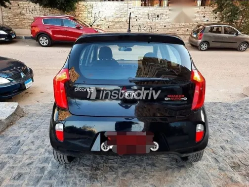 كيا بيكانتو 2014 أسود مستعملة للبيع - 3